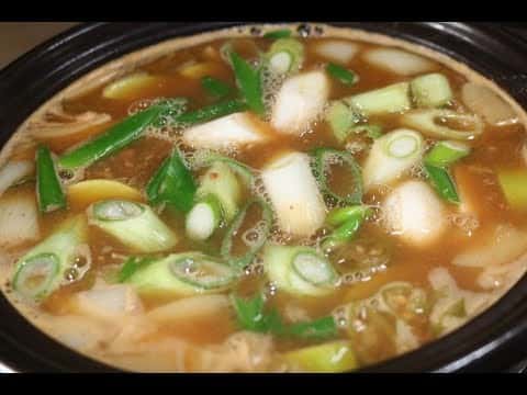 애호박 된장찌개