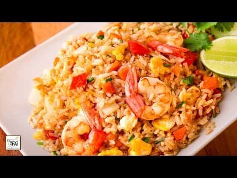 Arroz frito con gambas (Khao Pad Kung)