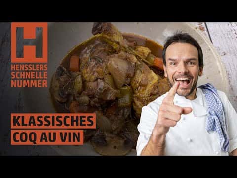 Klassisches Coq au Vin