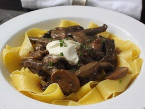 Beef Stroganoff