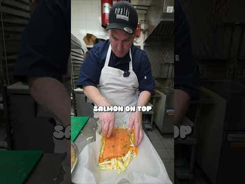 Miso Maple Salmon en Papillote