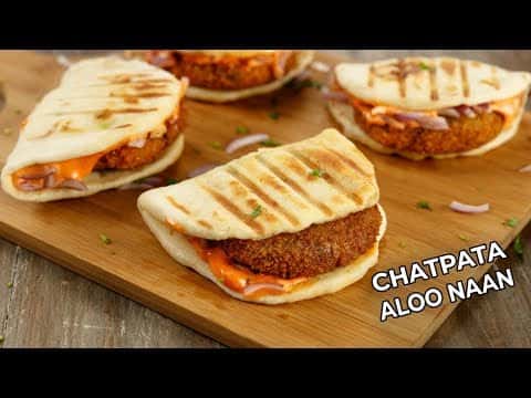 Chatpata Aloo Naan