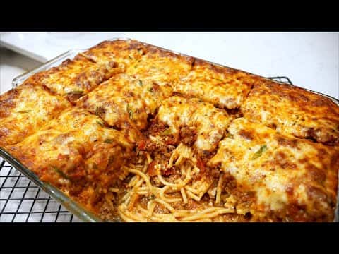 Baked Spaghetti (Million Dollar Spaghetti)