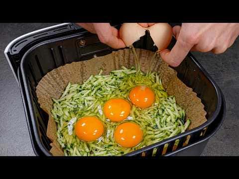Air Fryer Zucchini Frittata