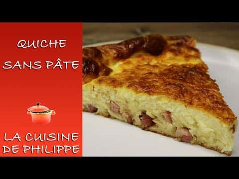 Quiche sans pâte