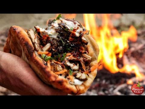 Campfire Chicken Gyros