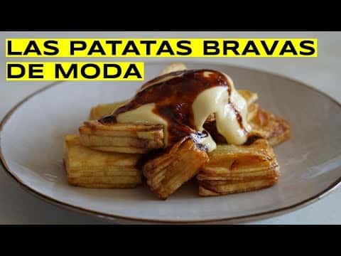 Patatas Bravas de Moda (Patatas Bravas Hojaldradas)
