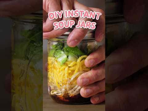 DIY Instant Noodle Soup Jar