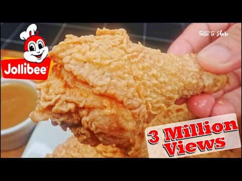 Crispy and Juicy Jollibee-Style Fried Chicken