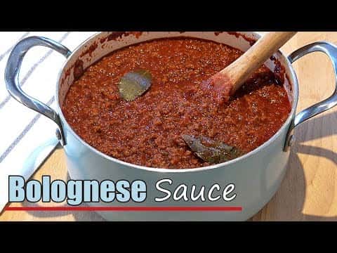 Authentic Bolognese Sauce