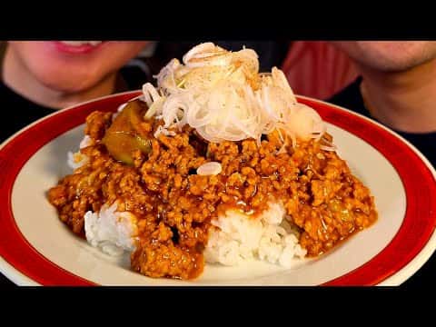 総合レシピ:町中華のナスキーマカレー、南インド風チキンカレー