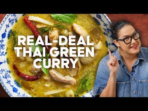 Real Deal Thai Green Curry From Scratch