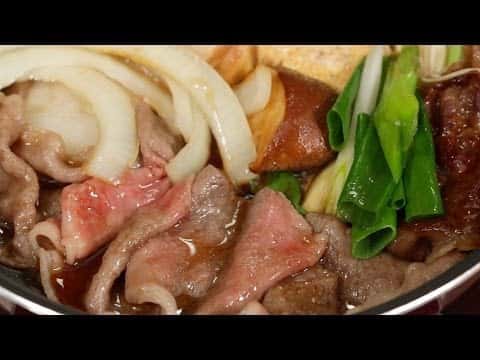Kansai-style Sukiyaki