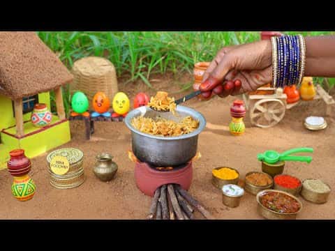 Miniature Chicken Biryani and Chicken Curry