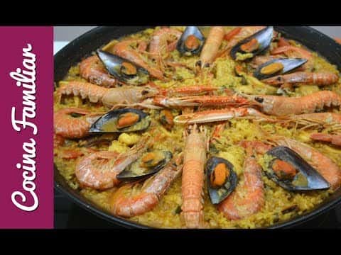 Paella de marisco