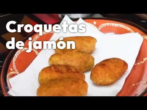 Croquetas de jamón caseras