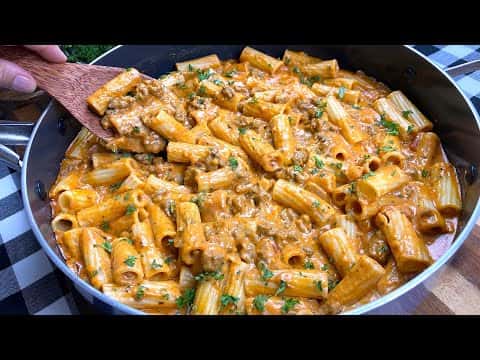 Creamy Ground Beef Pasta