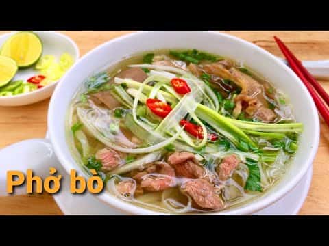 Phở Bò Tái Nạm Hà Nội
