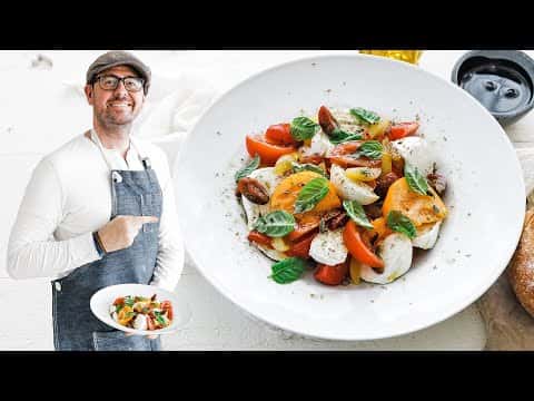 Authentic Italian Caprese Salad