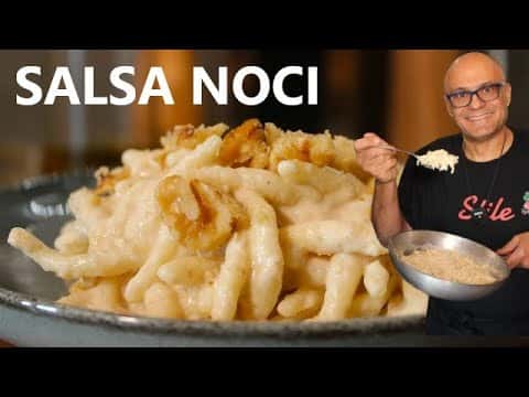 Trofie con salsa alle noci