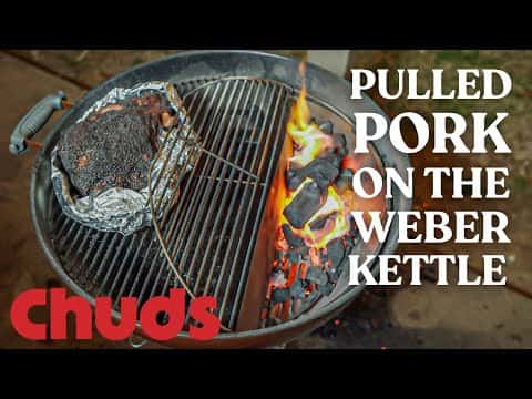 Weber Kettle Pulled Pork