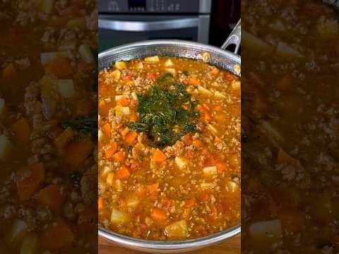 Picadillo de Carne Molida con Papas