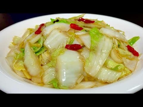 YouTube 上 3 款奶奶的老方法炒大白菜:哪種風味最適合你的餐桌?