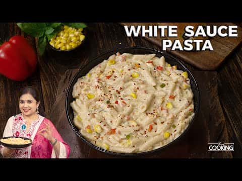 Creamy & Cheesy White Sauce Pasta