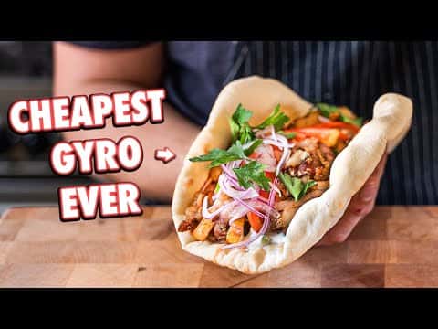 Homemade Greek Gyros