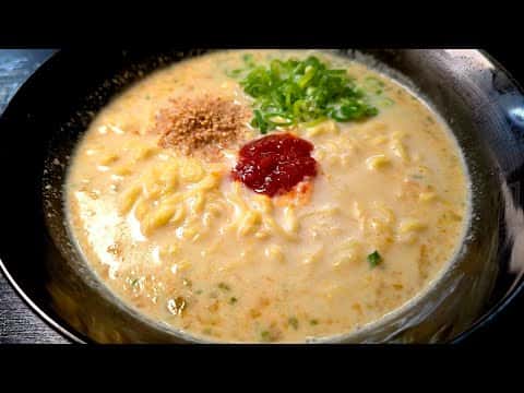 綜合食譜:サッポロ一番塩とんこつカップ麺アレンジ、究極のサッポロ一番塩とんこつらーめん
