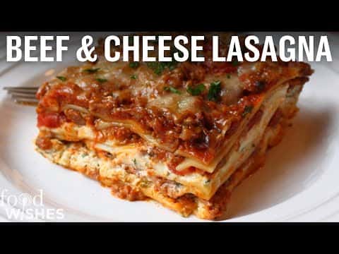 Beef & Cheese Lasagna