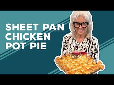 Sheet Pan Chicken Pot Pie