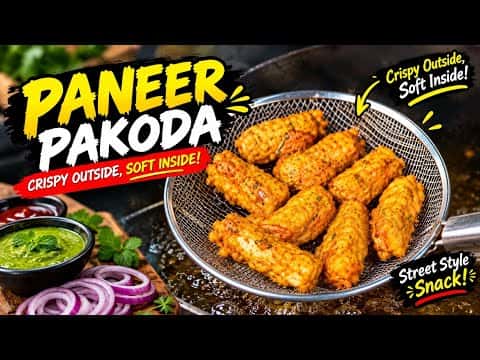 Crispy Paneer Pakoda