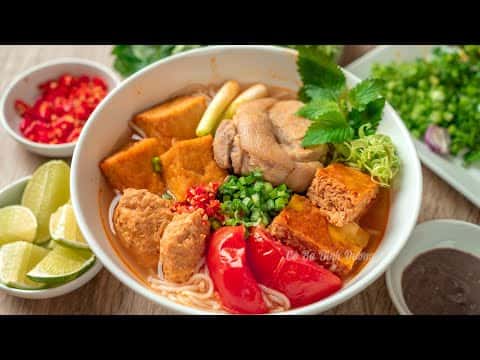 Bún Riêu Cua Giò Heo Không Cần Cua Đồng