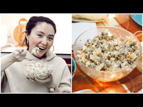 Olivier Salad (Traditional Kazakh/Russian/Soviet New Year Salad)