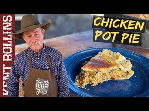 Homemade Smoked Chicken Pot Pie