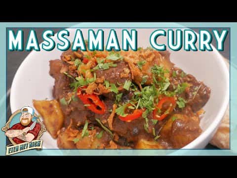 Thaise Massaman Curry met Chapati