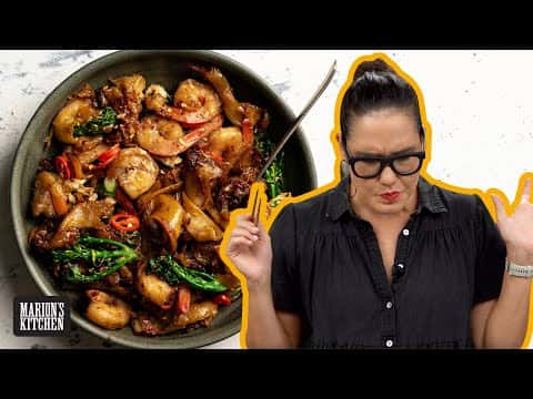 Garlic Prawn Pad See Ew