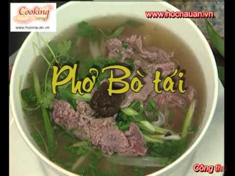 Phở bò tái
