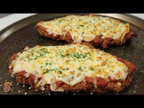 Homemade Chicken Parmesan with Spaghetti
