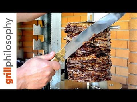Σπιτικός Μοσχαρίσιος Γύρος στα Κάρβουνα