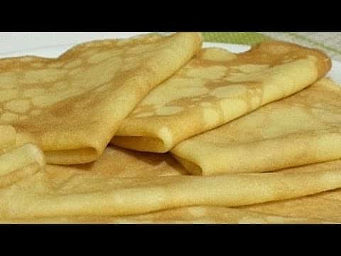 Заварные блинчики на молоке