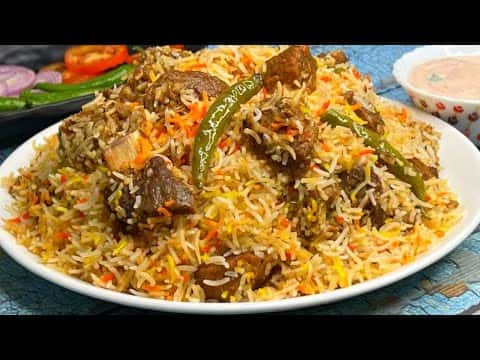 Bawarchi Style Muradabadi Yakhni Biryani