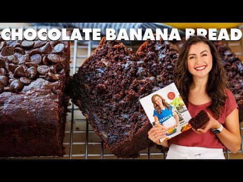Fudgy Chocolate Banana Bread