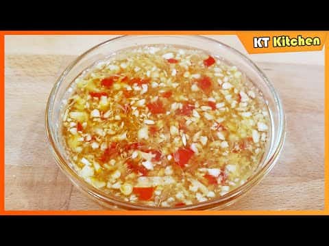 Nước mắm chua ngọt tỏi ớt