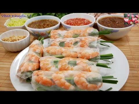 Gỏi Cuốn Tôm Thịt