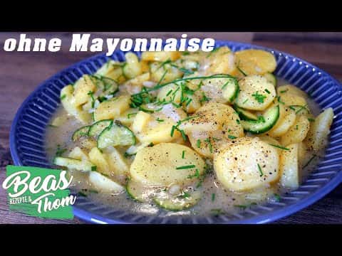 Klassischer Kartoffelsalat ohne Mayonnaise