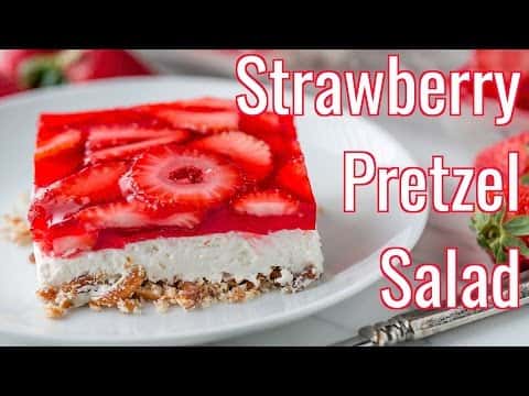 Strawberry Pretzel Dessert