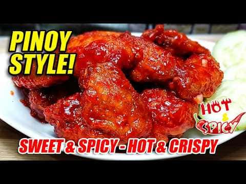 Buffalo Chicken Wings Pinoy Style