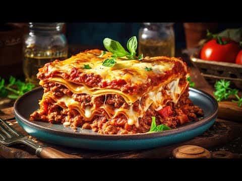 Authentic Italian Lasagna